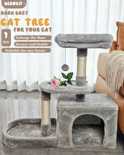 Cat Tree Tower for Small and Medium Cats