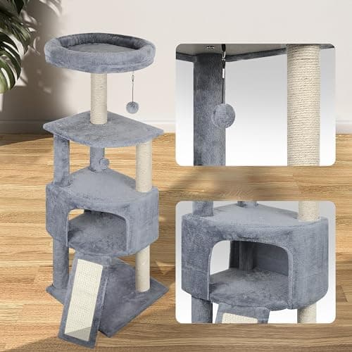 Cat Tree Tower with Big Cat Condo