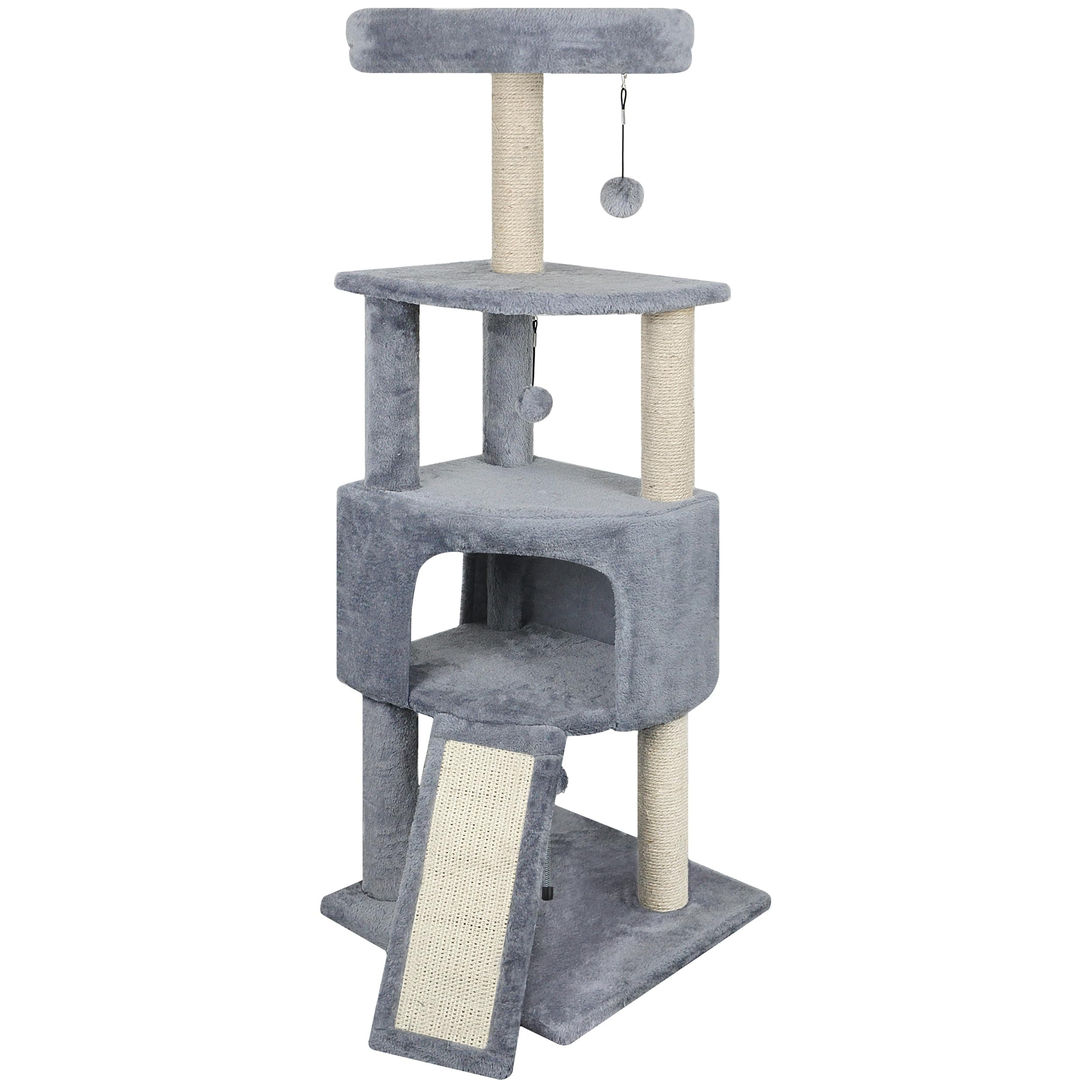 Cat Tree Tower with Big Cat Condo